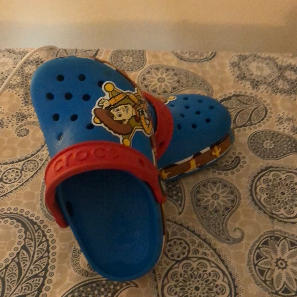 Light Up Toy Story Crocs